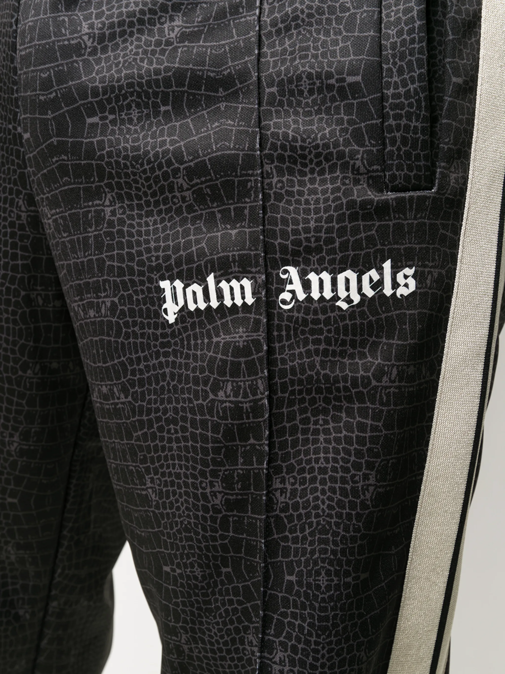 Palm Angels crocodile-printed track pants | Eraldo.com HM