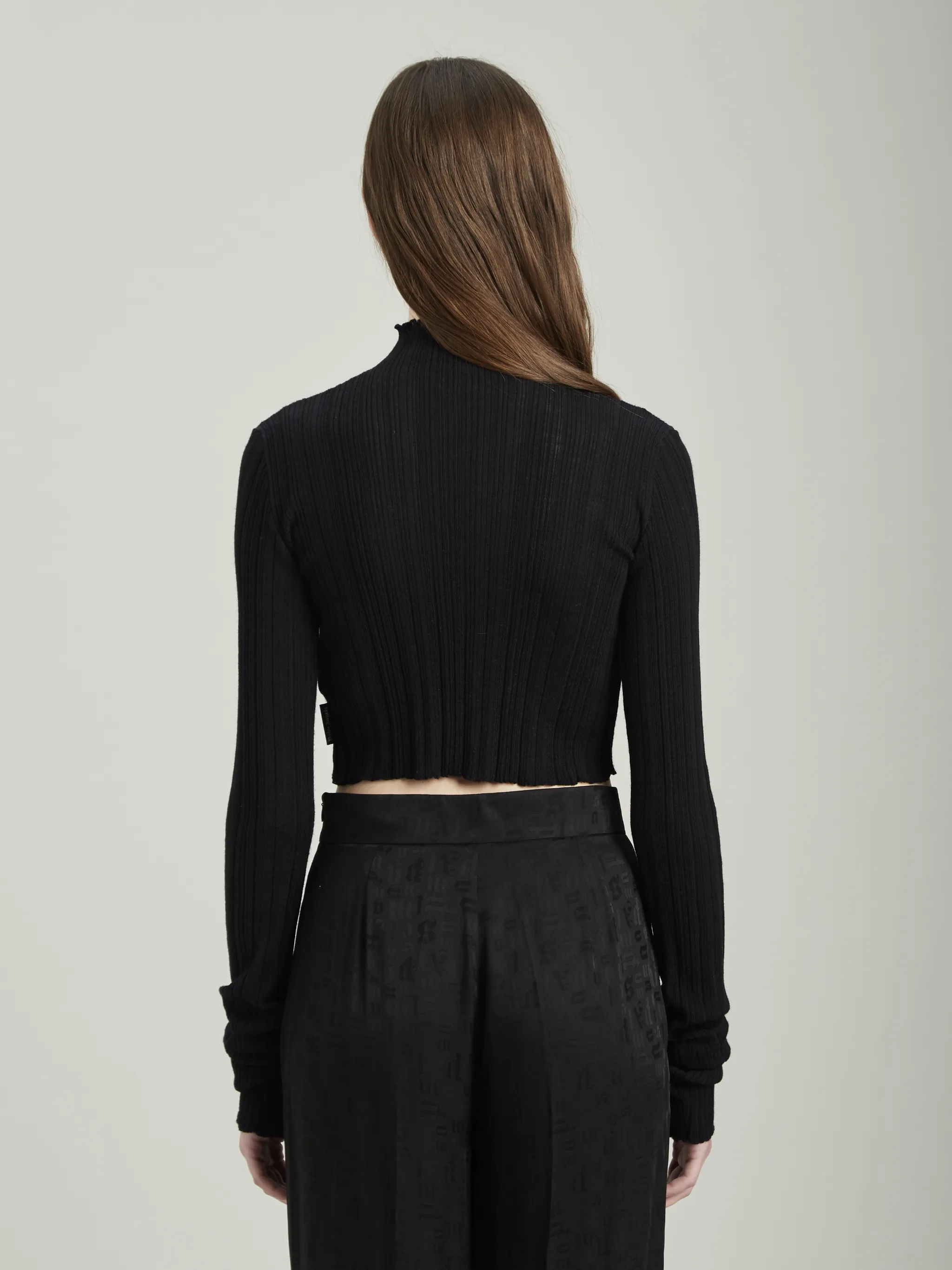 palm angels crop top moletom com capuz