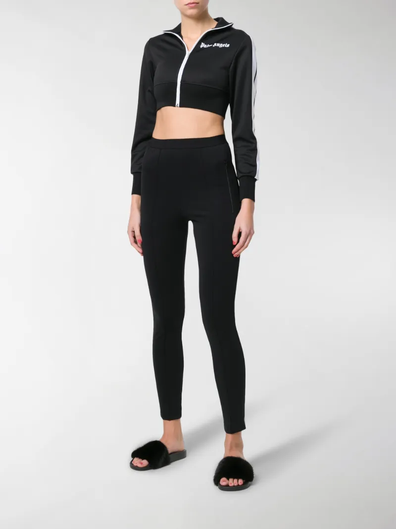 palm angels cropped jacket