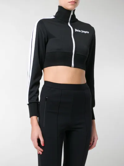 cropped track top