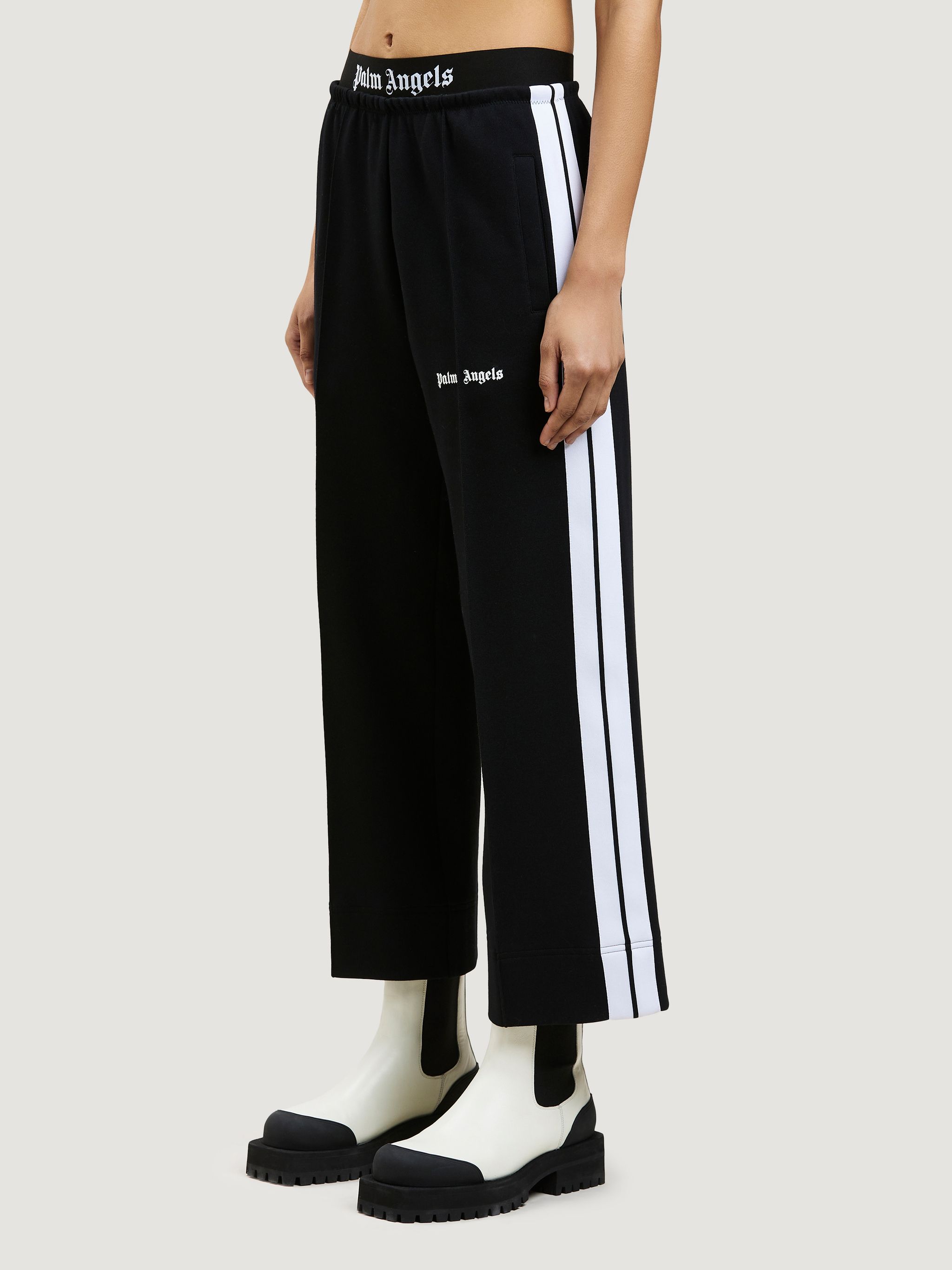 Crop cheap track pants