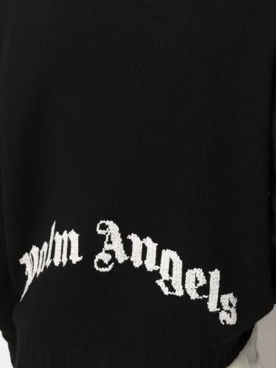 palm angels black jumper