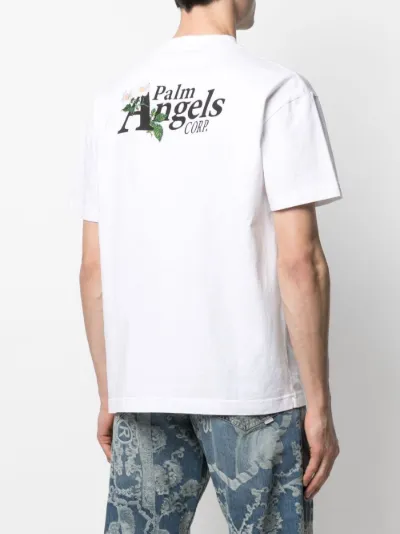 Daisy Logo crew neck T-shirt | Palm 