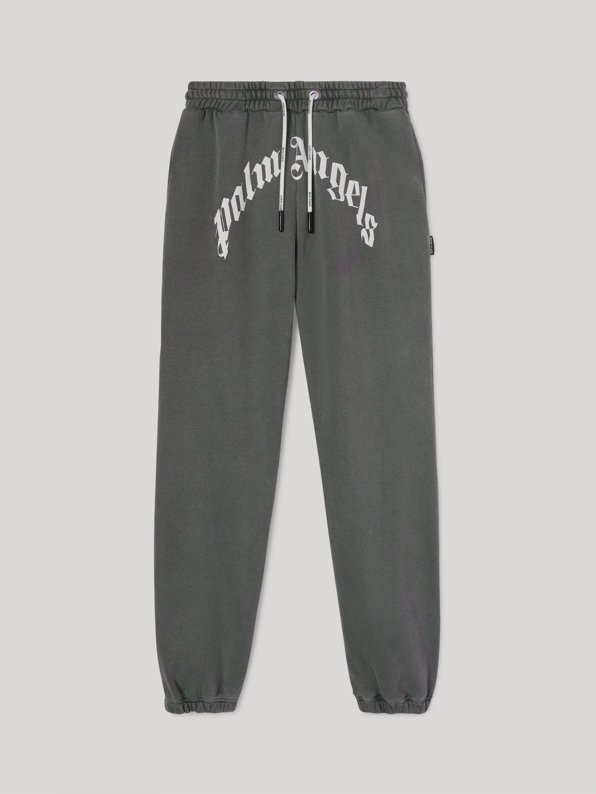 BLACK TRACK SWEATPANTS in black - Palm Angels® Official