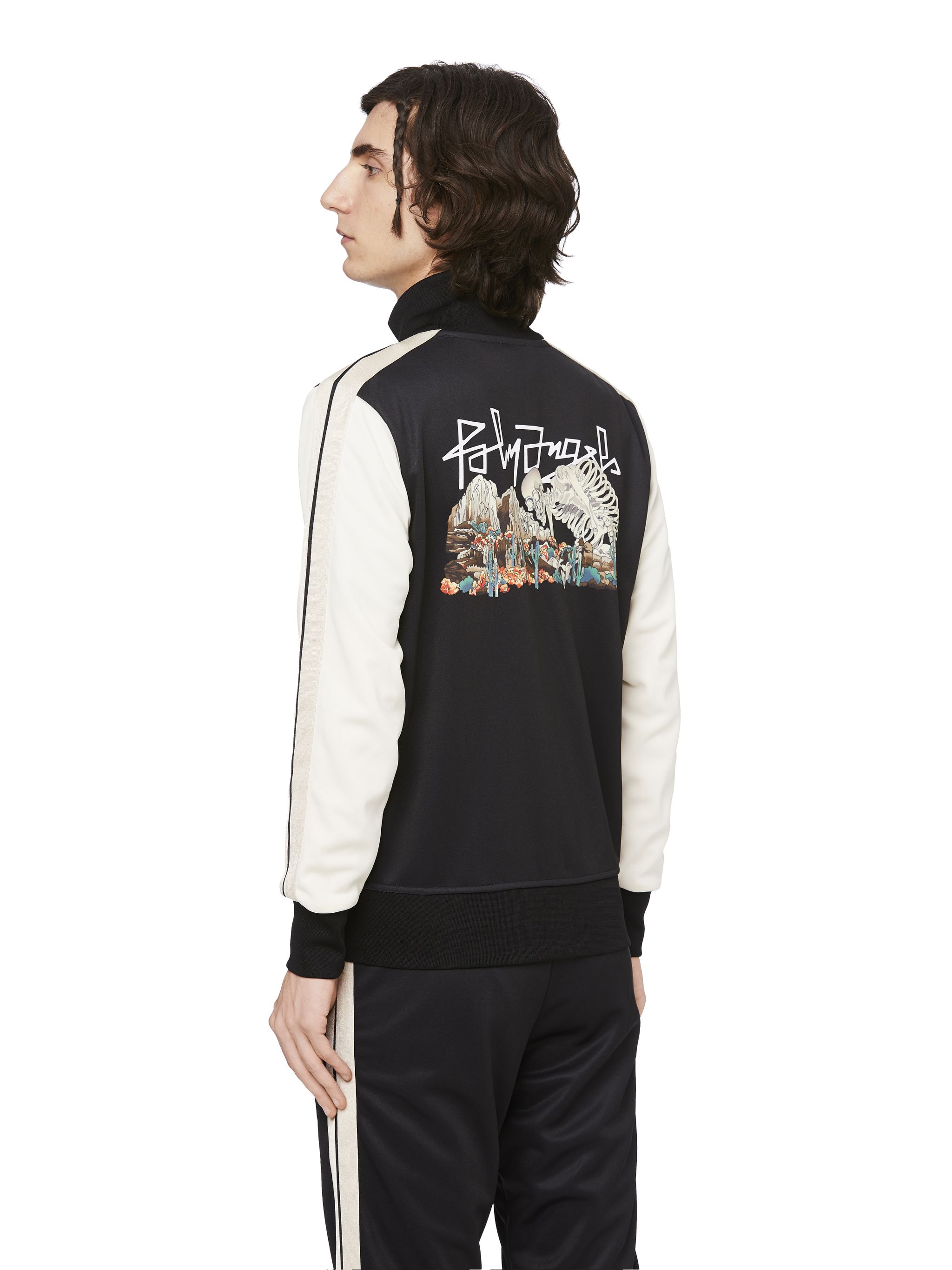 palm angels skeleton track jacket