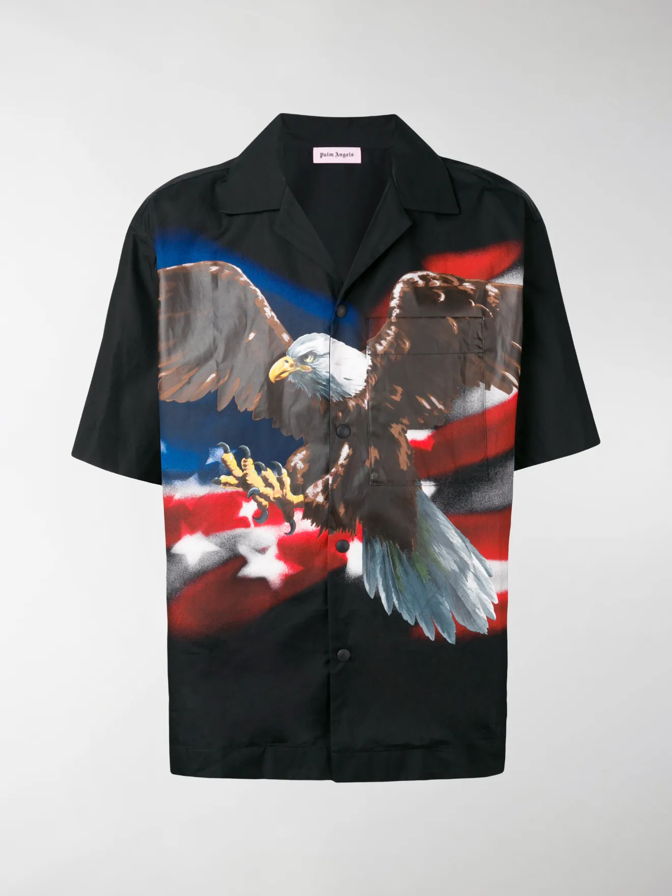 Palm Angels Eagle Bowling selling Shirt