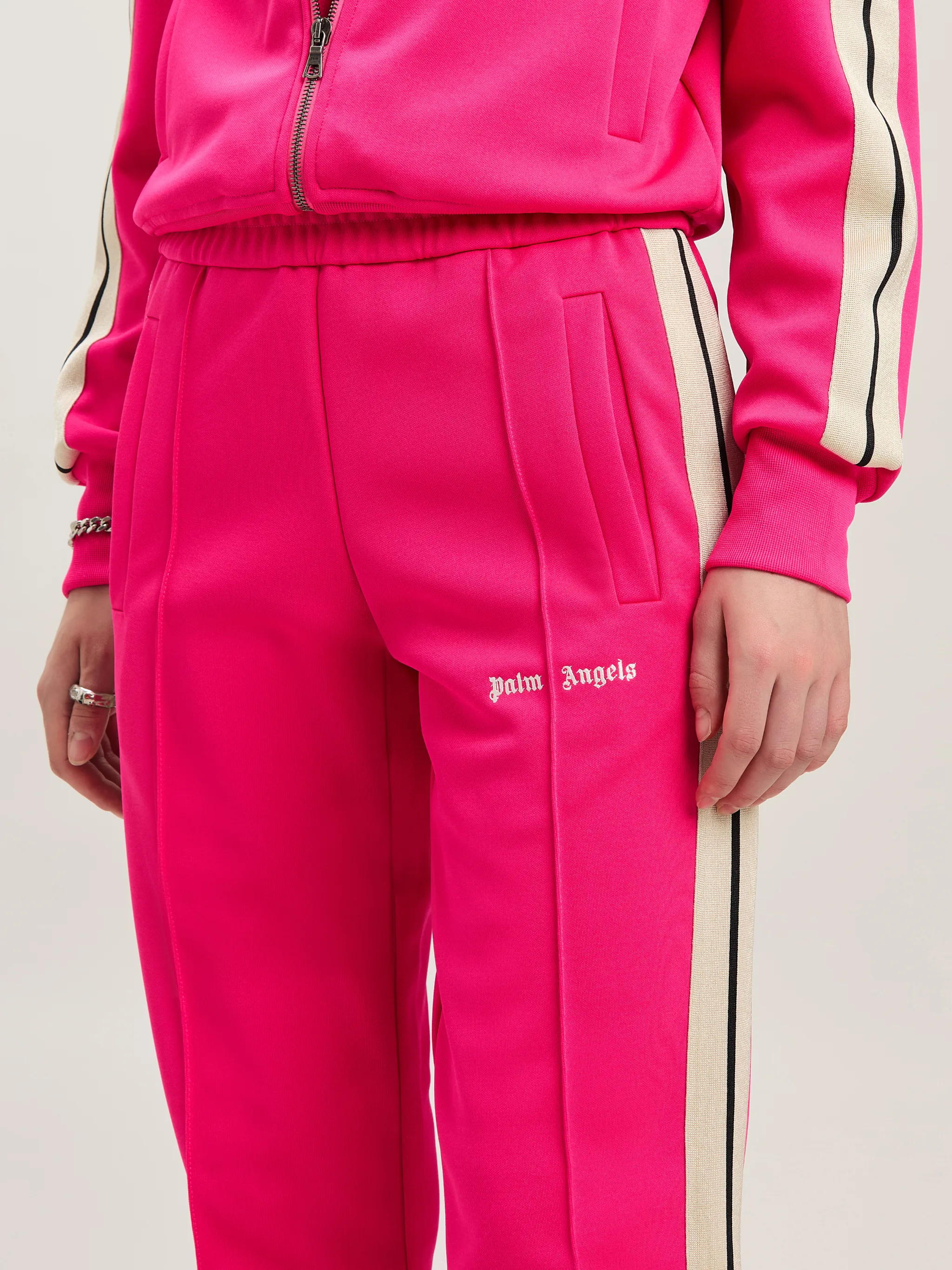 Palm angels tracksuit pink on sale