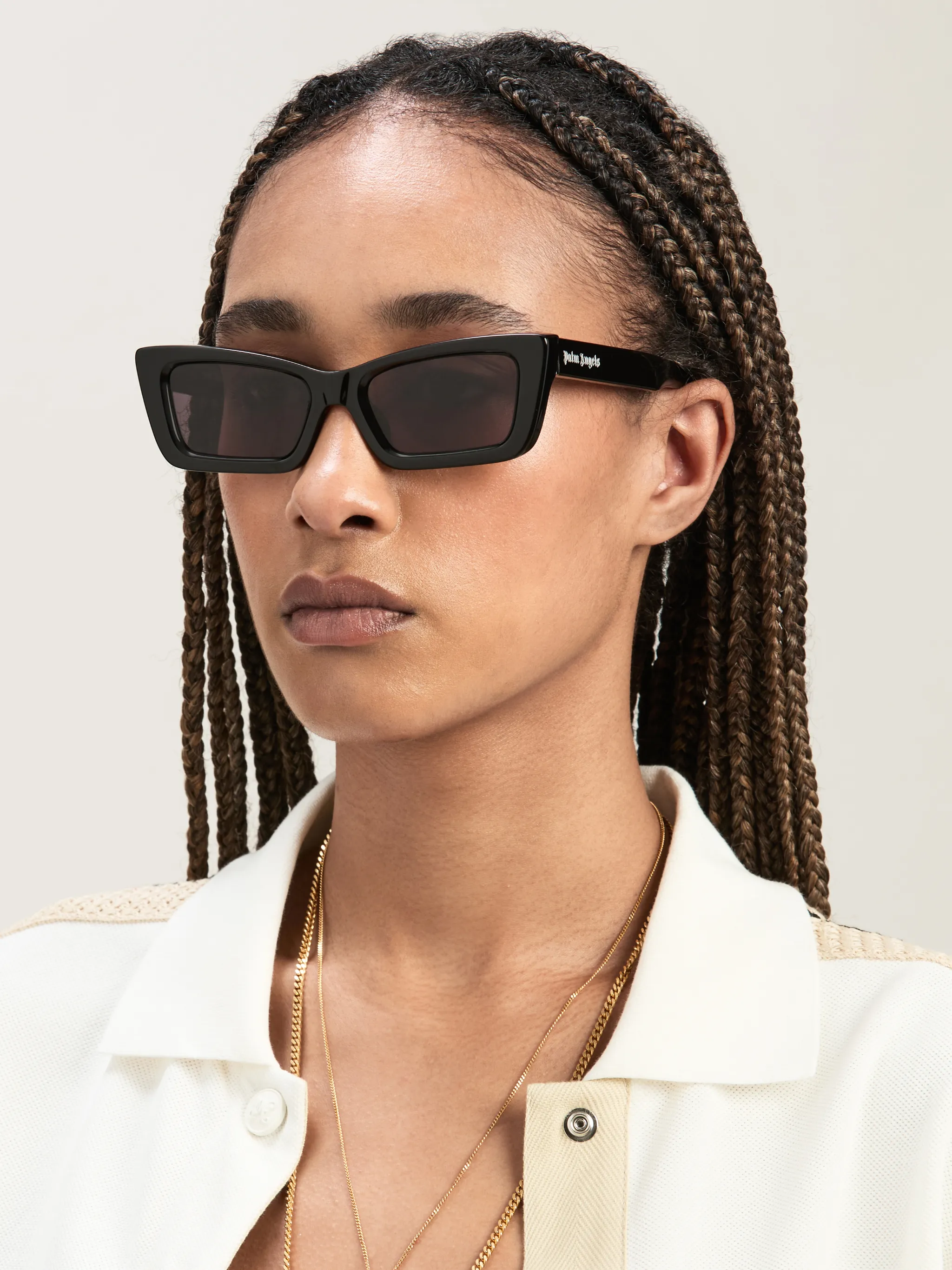 Redwood Sunglasses in black - Palm Angels® Official