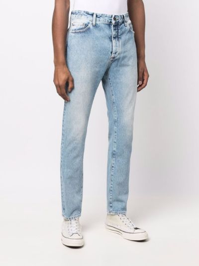 palm angels logo print jeans