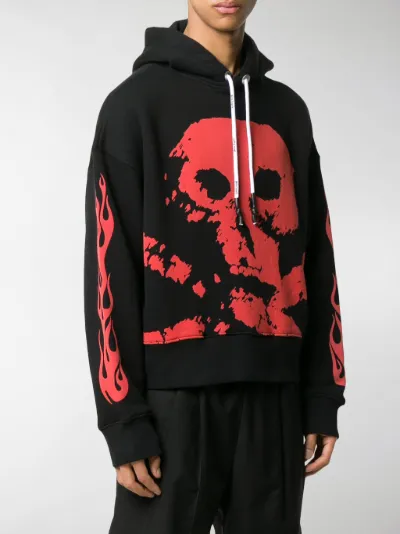 felpa oversize con cappuccio