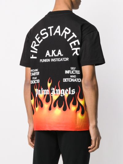 palm angels firestarter t shirt