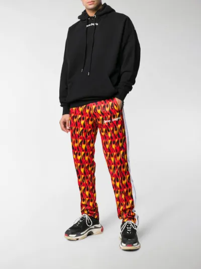 palm angels flame shorts