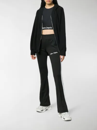 palm angels flared track pants