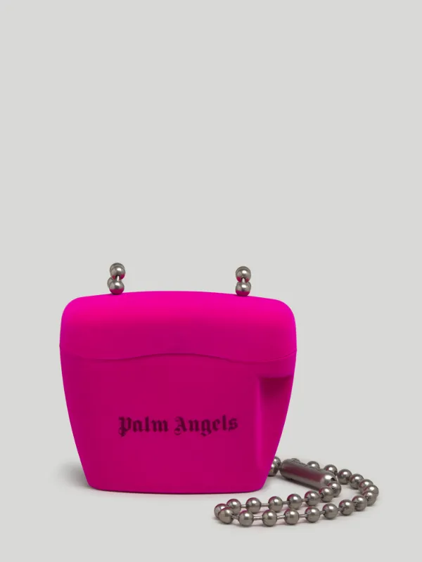 pink palm angels padlock bag