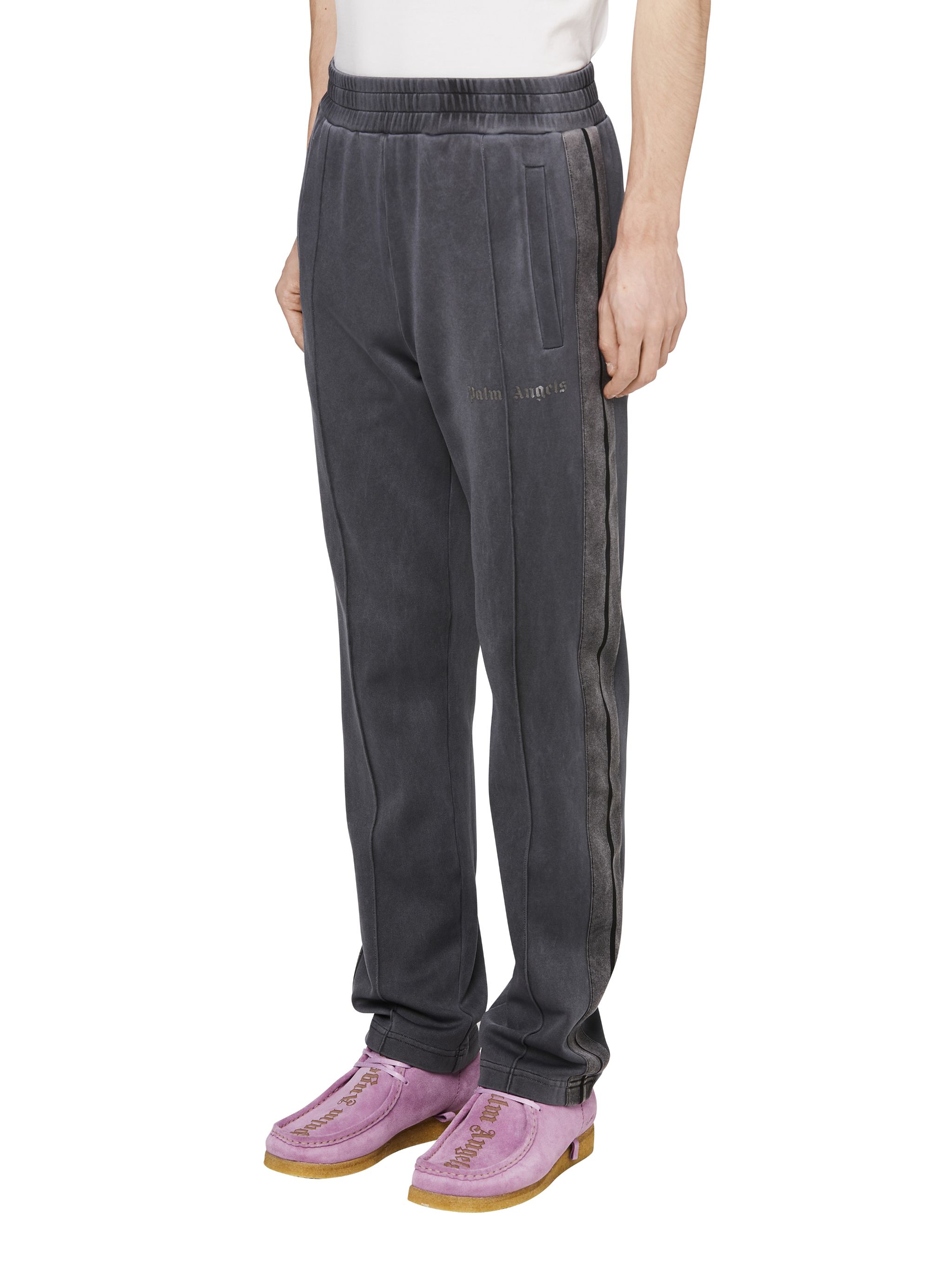 palm angels garment dyed track pants