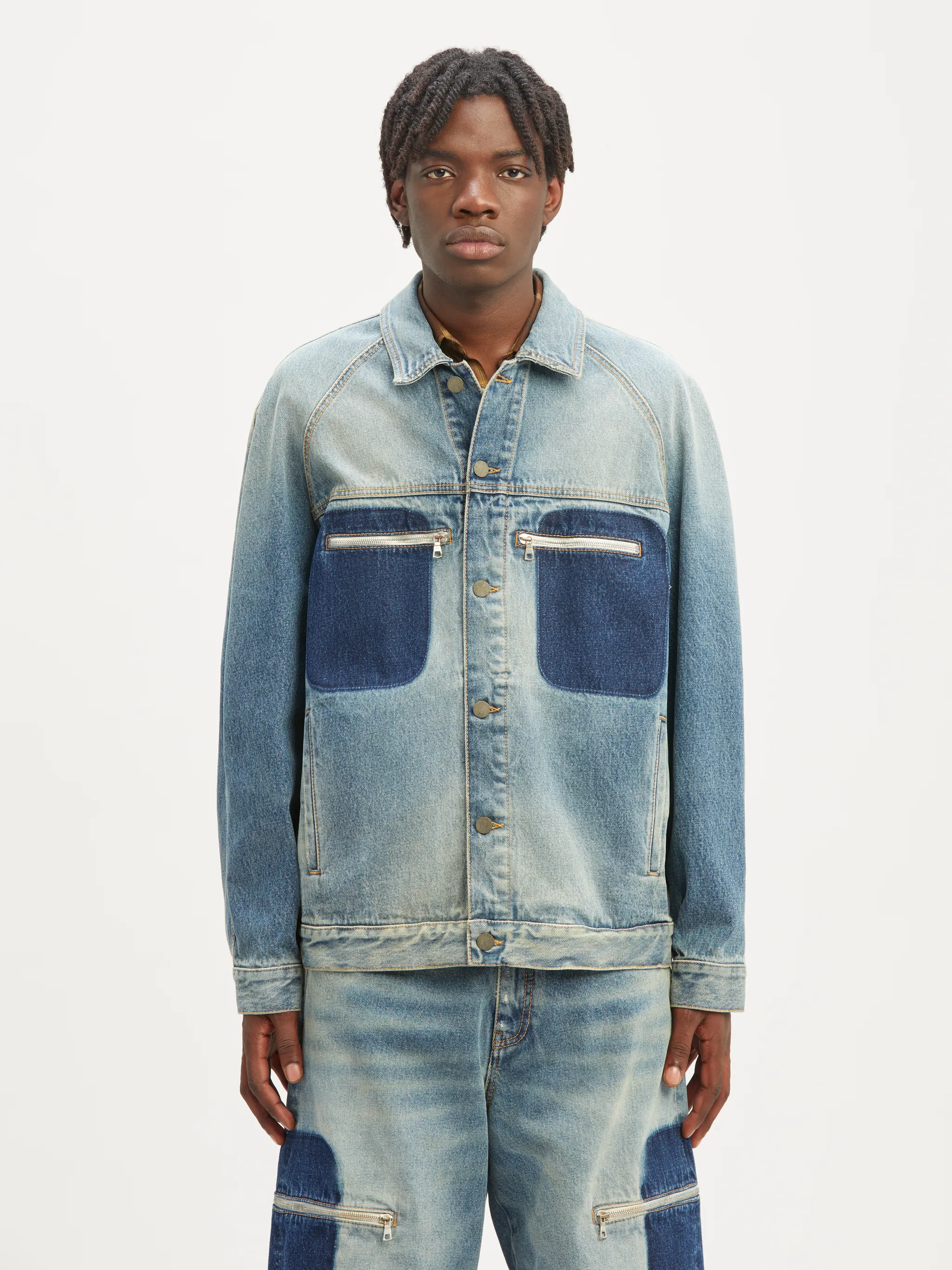 Giubbotto hot sale denim oversize