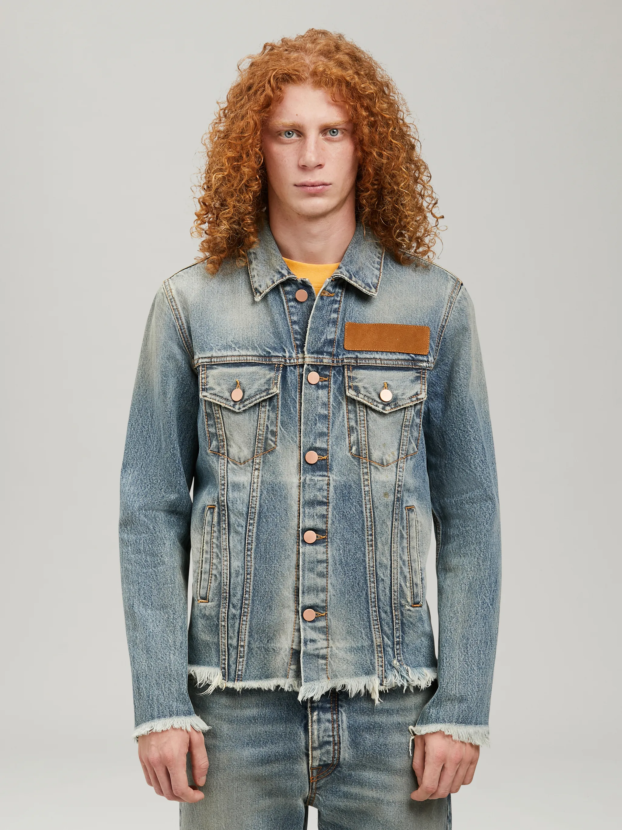 GIACCA DENIM PALM - Sito ufficiale di Palm Angels®