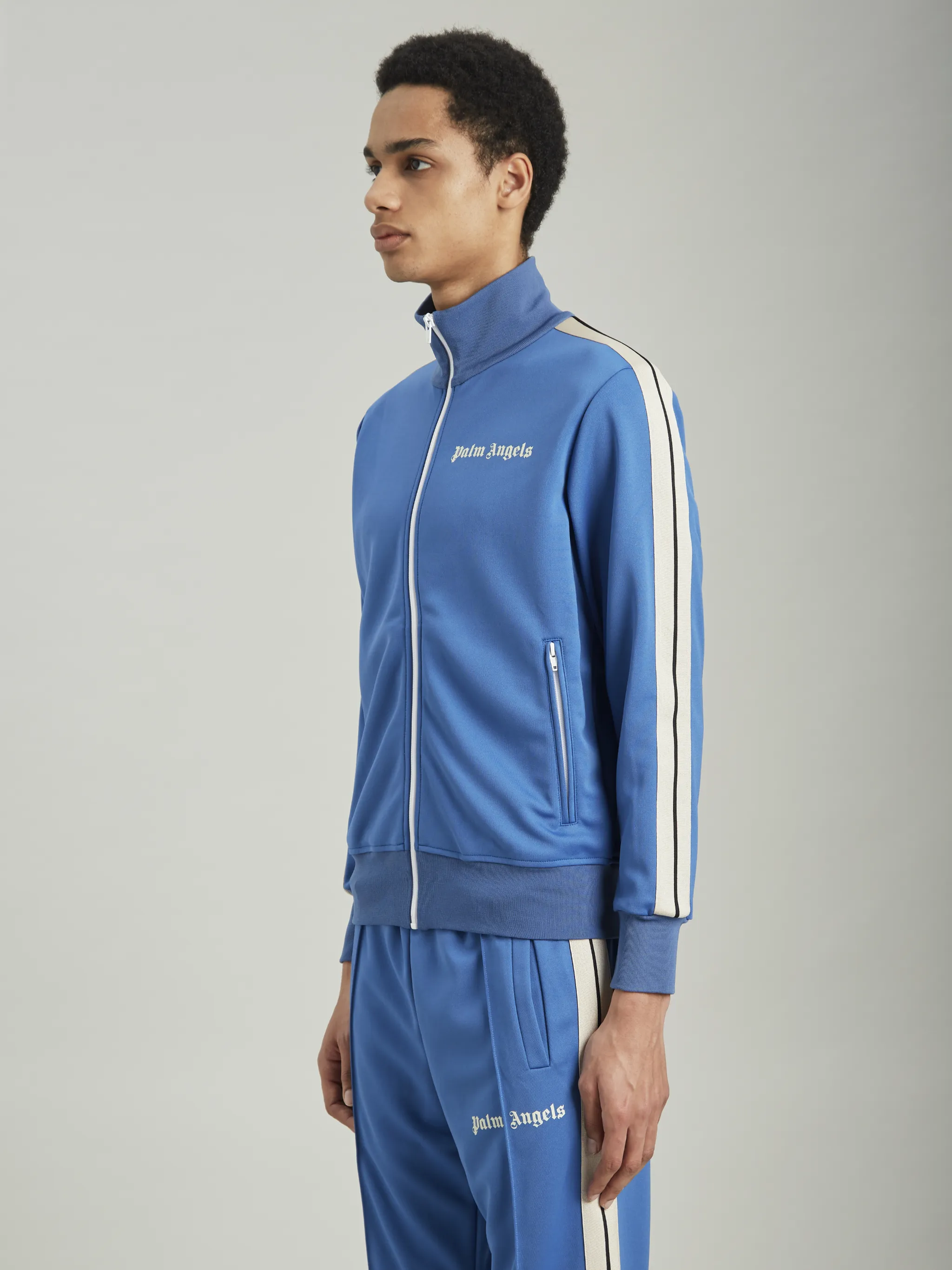 GIACCA SPORTIVA BLU - Sito ufficiale di Palm Angels®