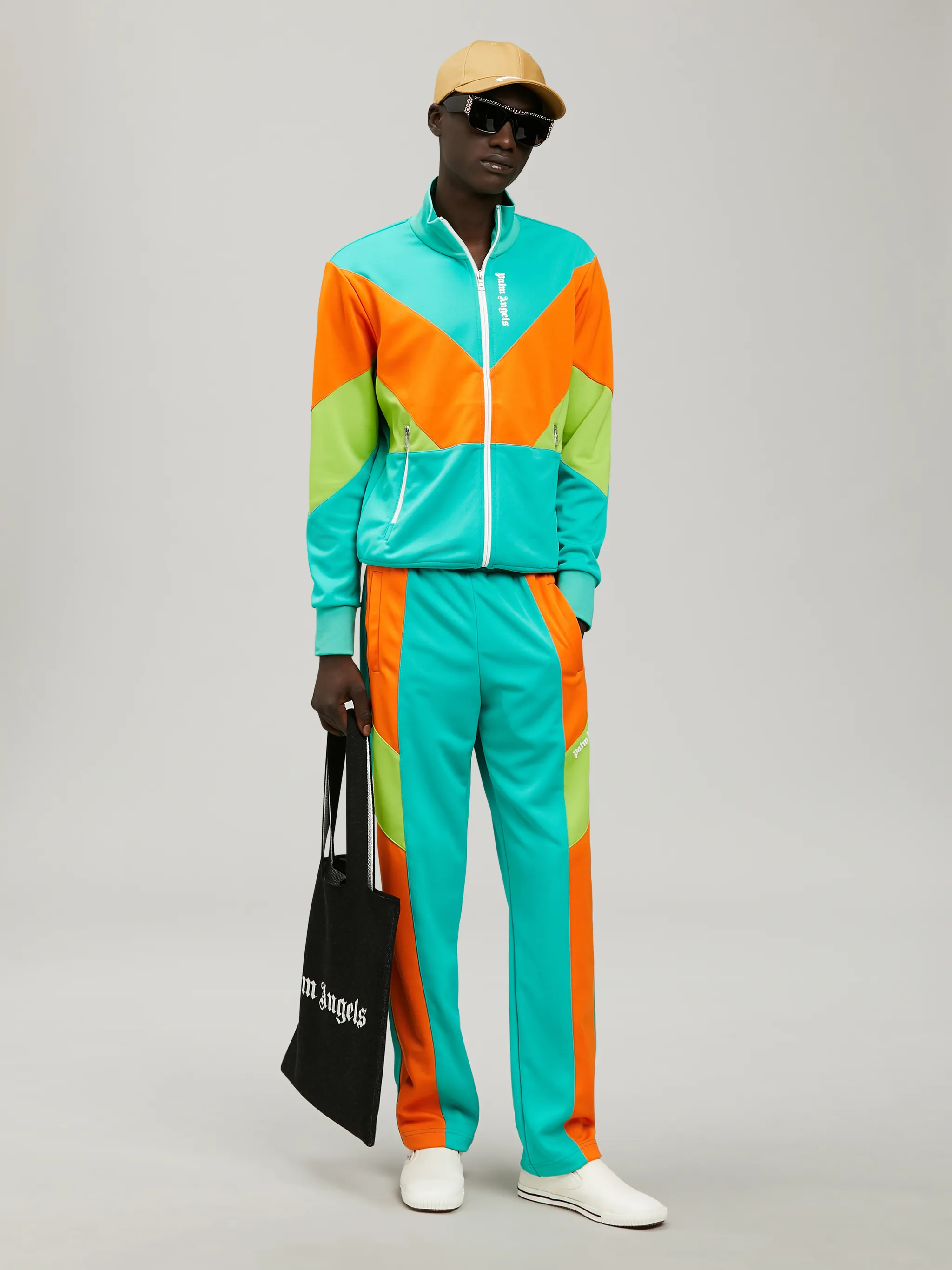 GIACCA SPORTIVA COLOR-BLOCK - Sito ufficiale di Palm Angels®