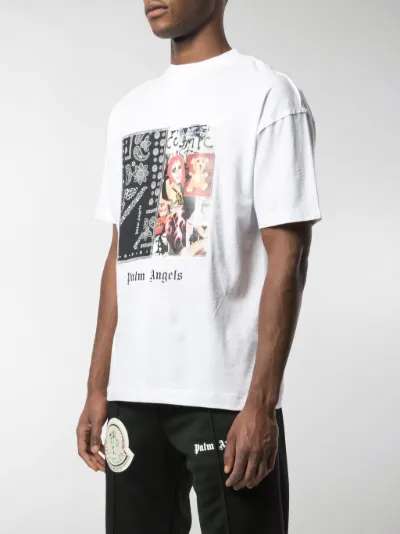 Palm Angels graphic print T-shirt white 
