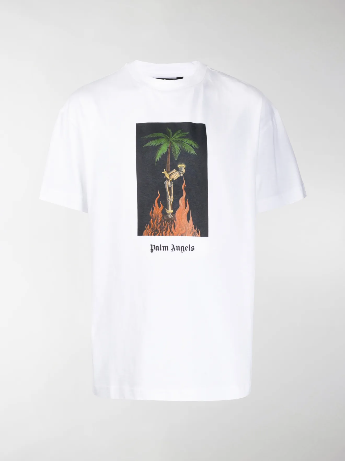 Palm Angels graphic print T-shirt white 