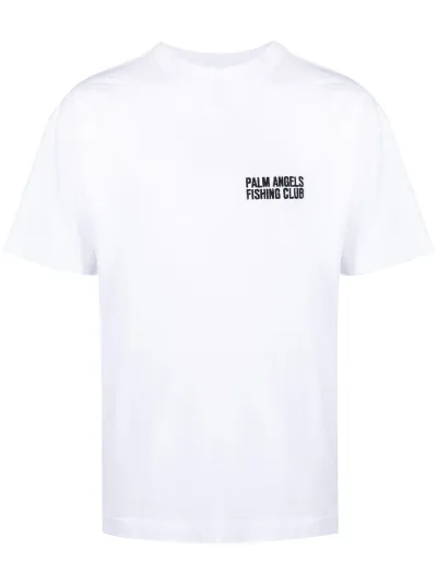 Palm Angels graphic-print T-shirt white 