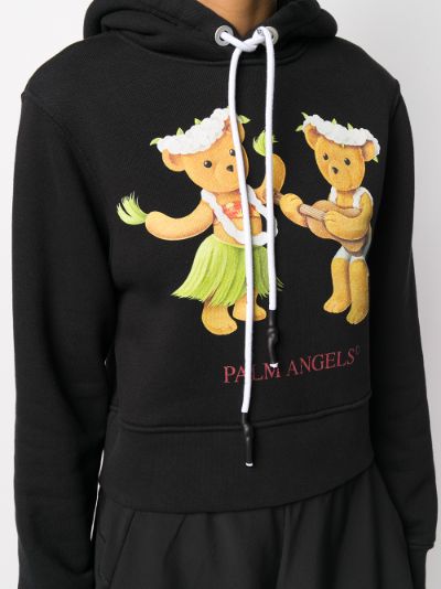 Palm Angels Hawaiian bears print hoodie | Eraldo.com US