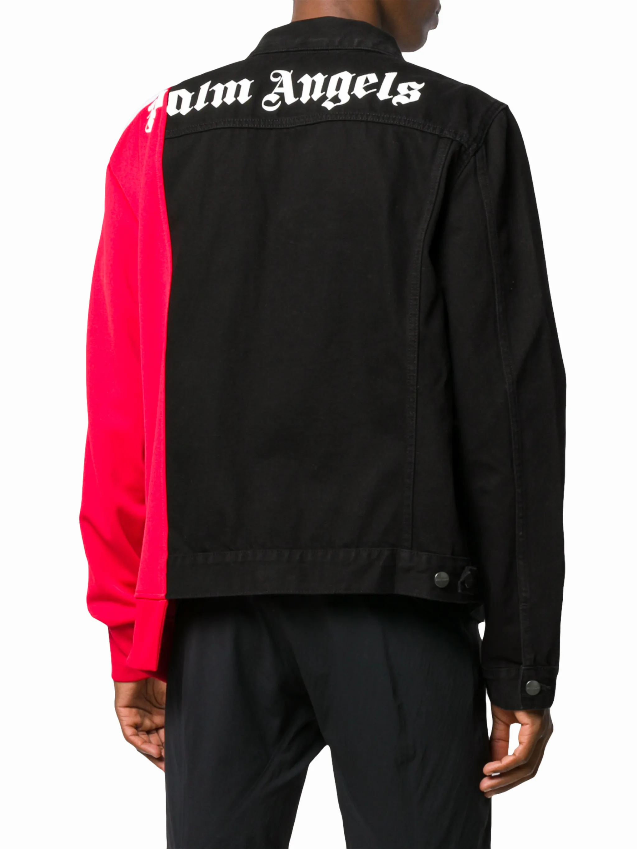 Palm Angels hybrid track denim jacket | Eraldo.com US