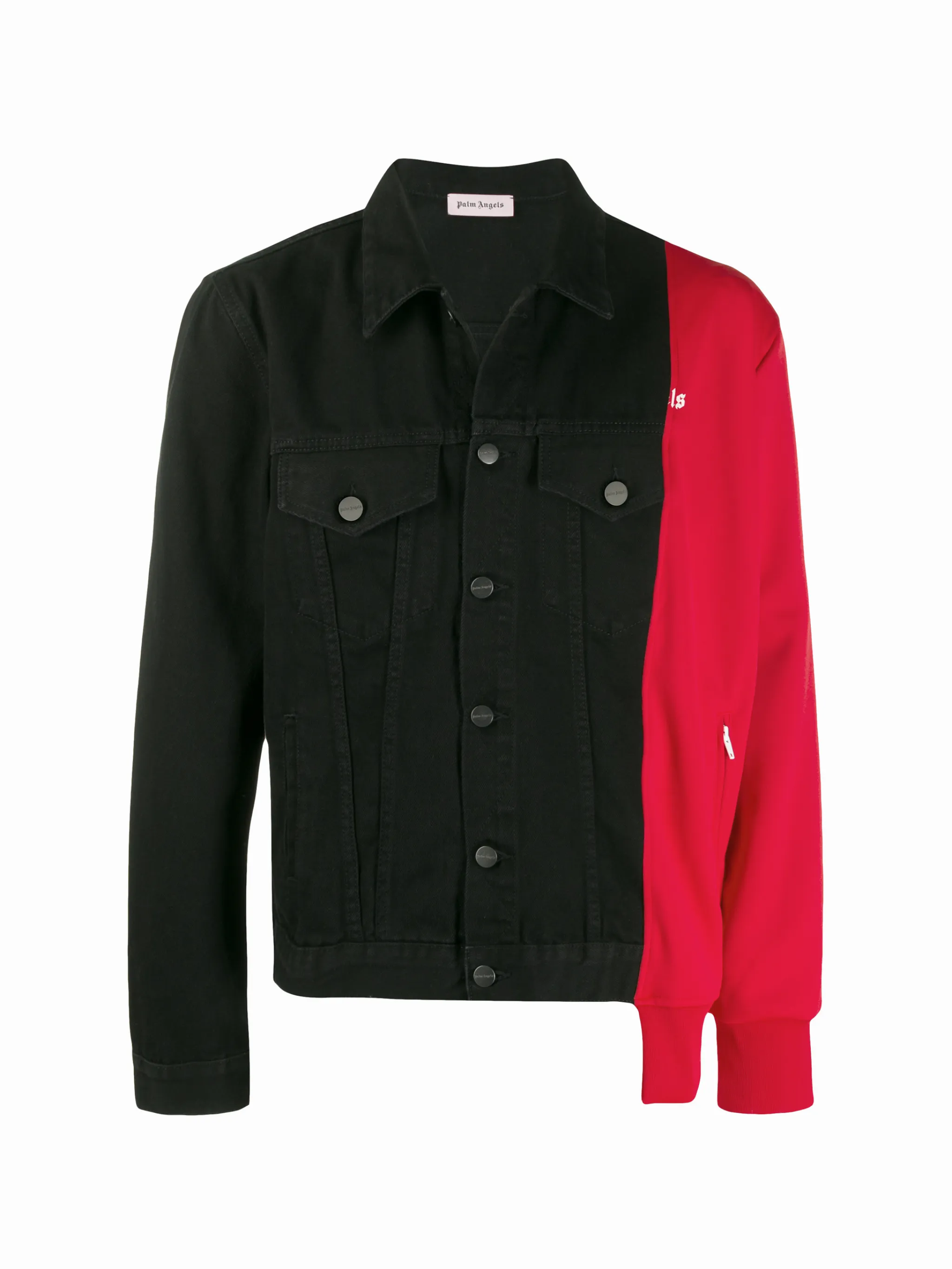 Palm Angels logo-embroidered Track Jacket | Black | FARFETCH