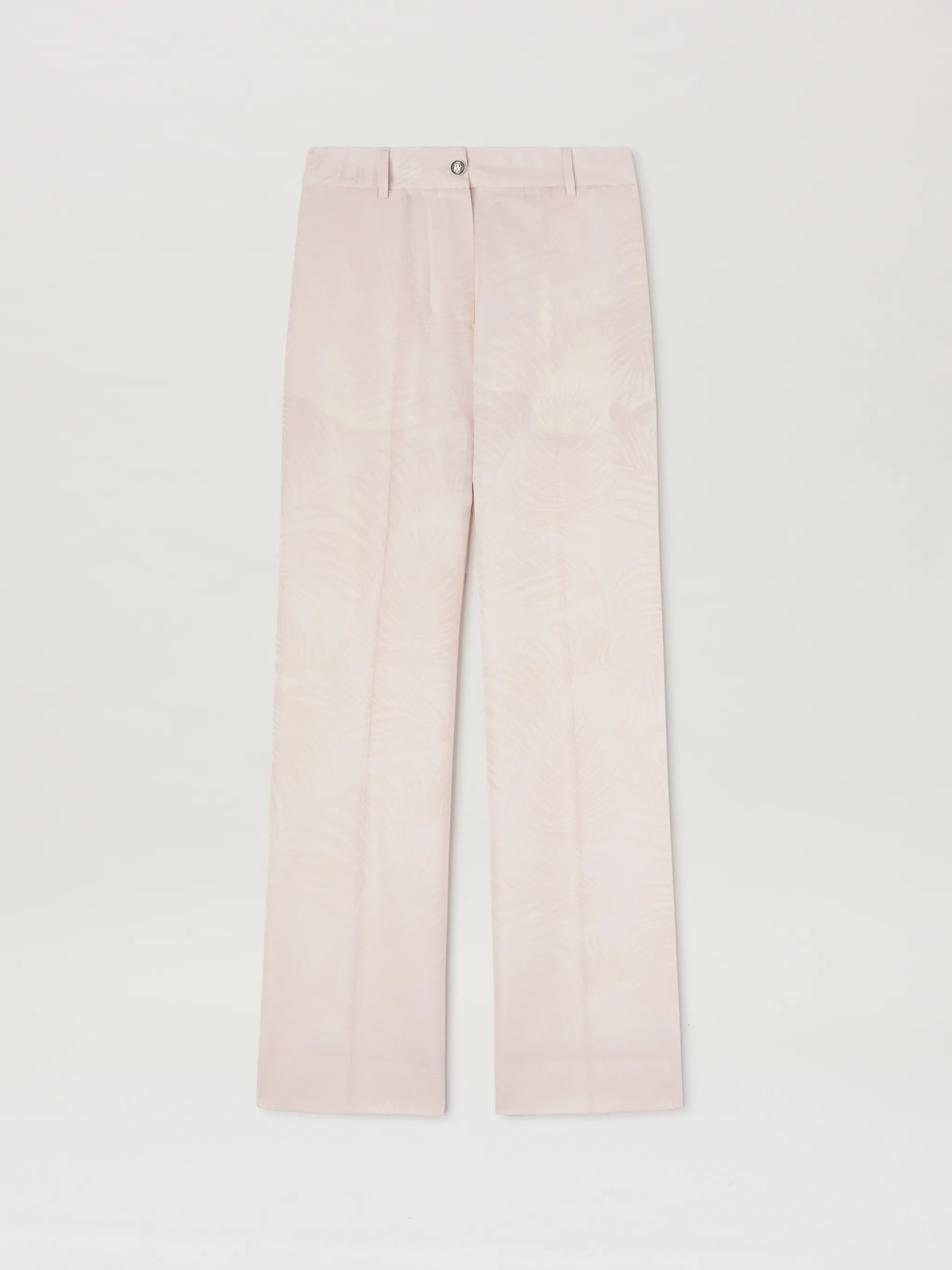 Jacquared Palms Pants