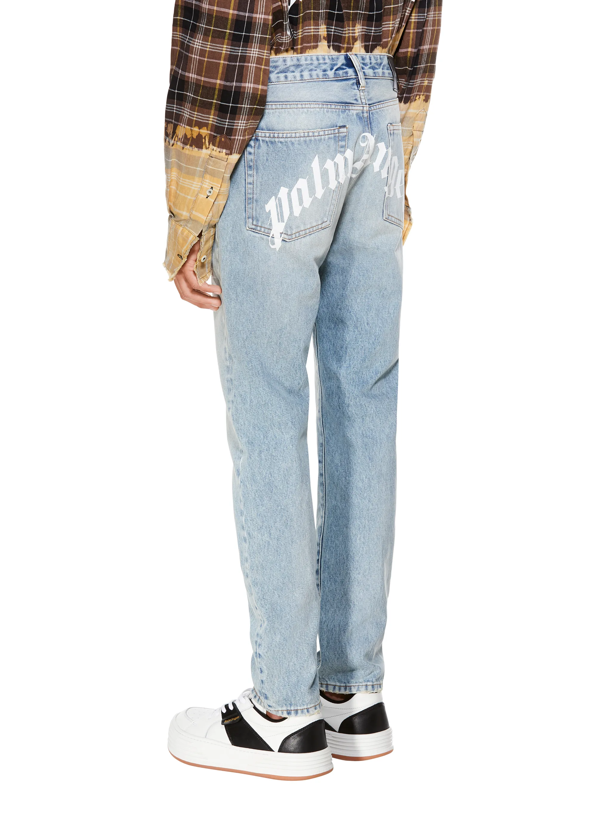 JEANS LOGO CURVO - Sito ufficiale di Palm Angels®