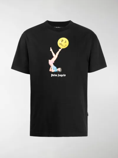 palm angels black shirt