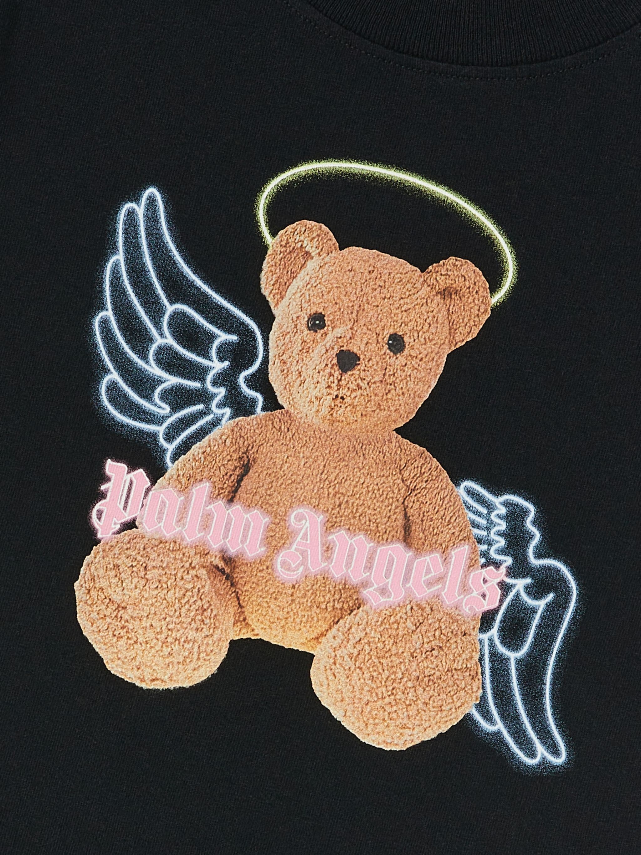 Bear Angel T-Shirt in black - Palm Angels® Official