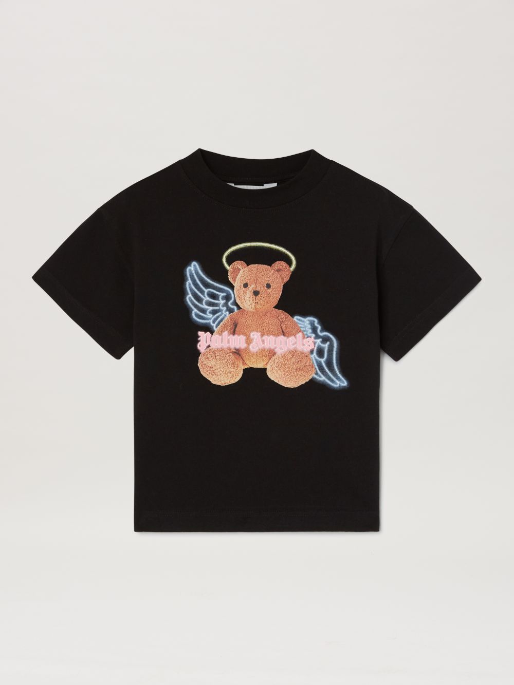 Palm angels black bear tee size deals L