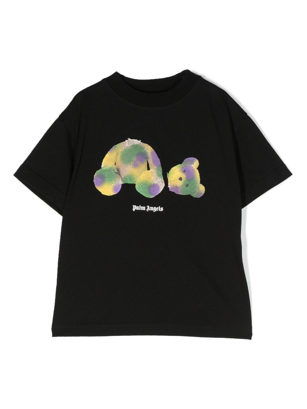 Palm Angels - Teen Black Cotton T-Shirt