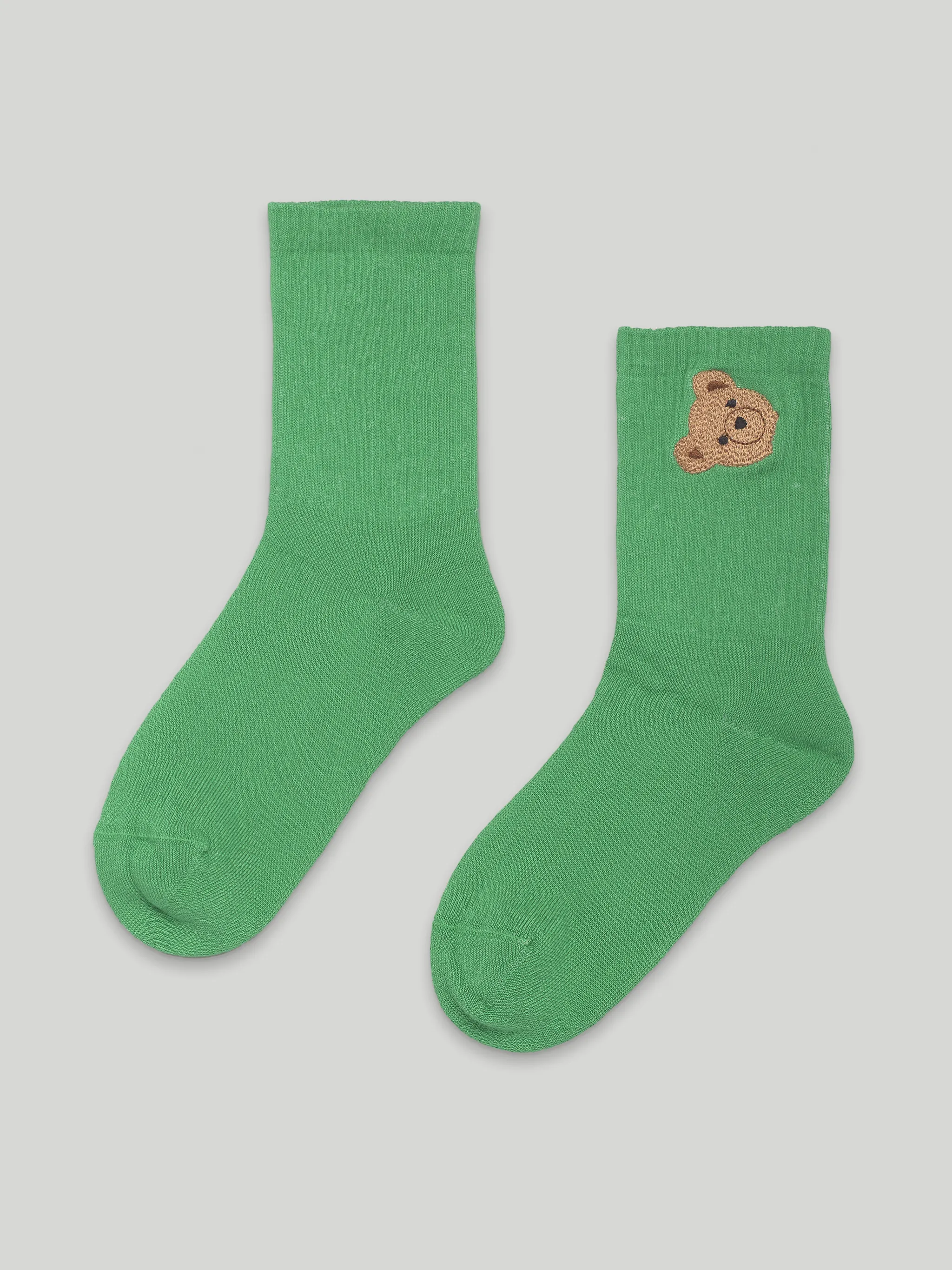 BEAR SOCKS in green Palm Angels® Official