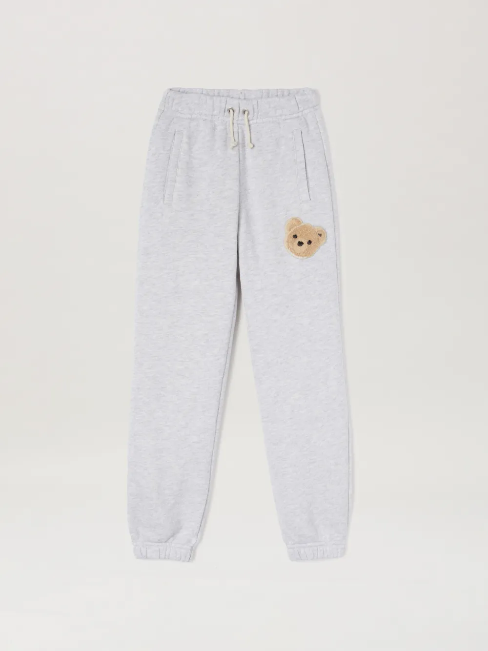 BEAR SWEATPANTS in grey - Palm Angels® Official