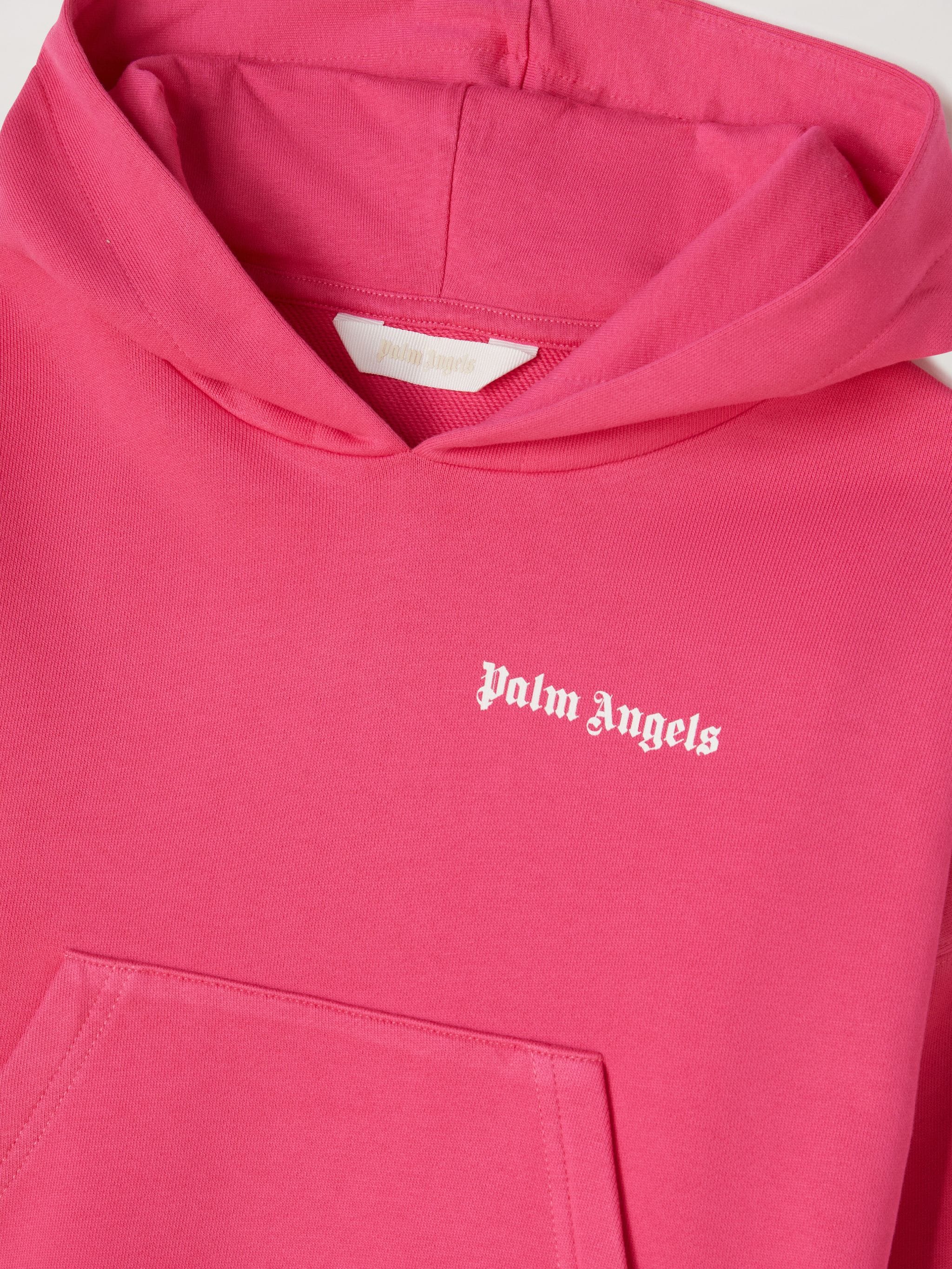 Palm angels best sale hoodie pink