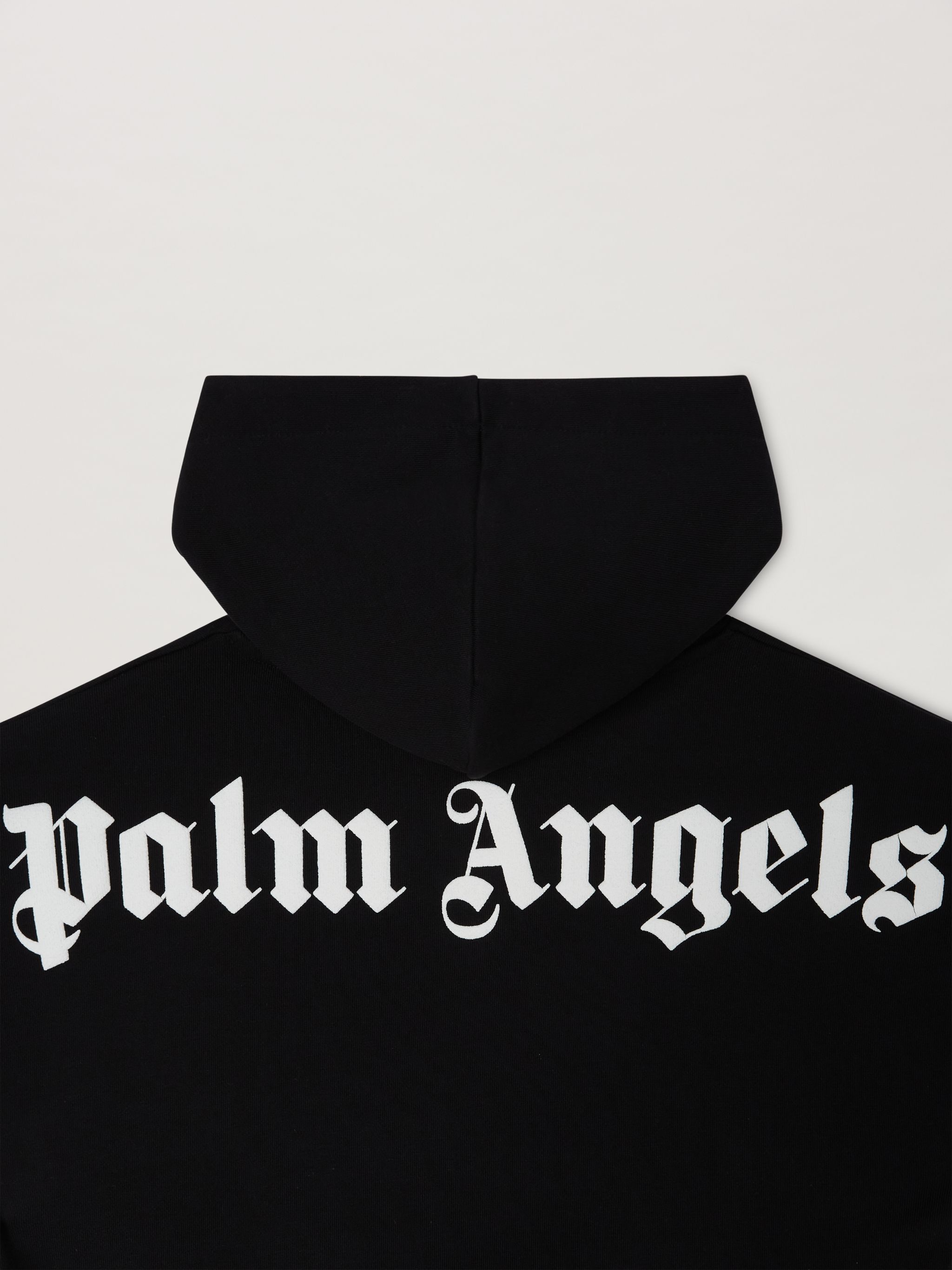 Palm angels logo over hoodie best sale