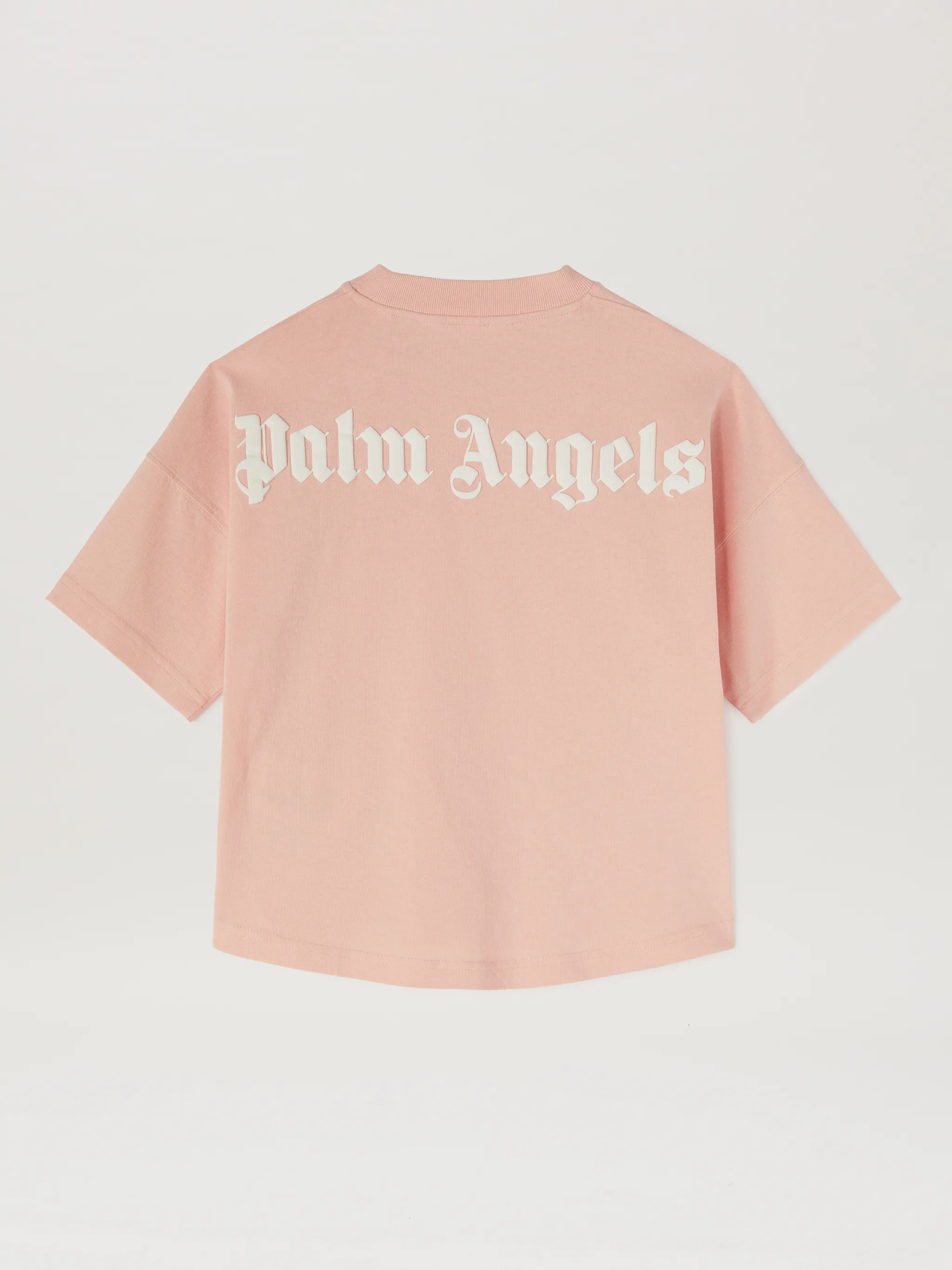 White and pink palm angels store t shirt