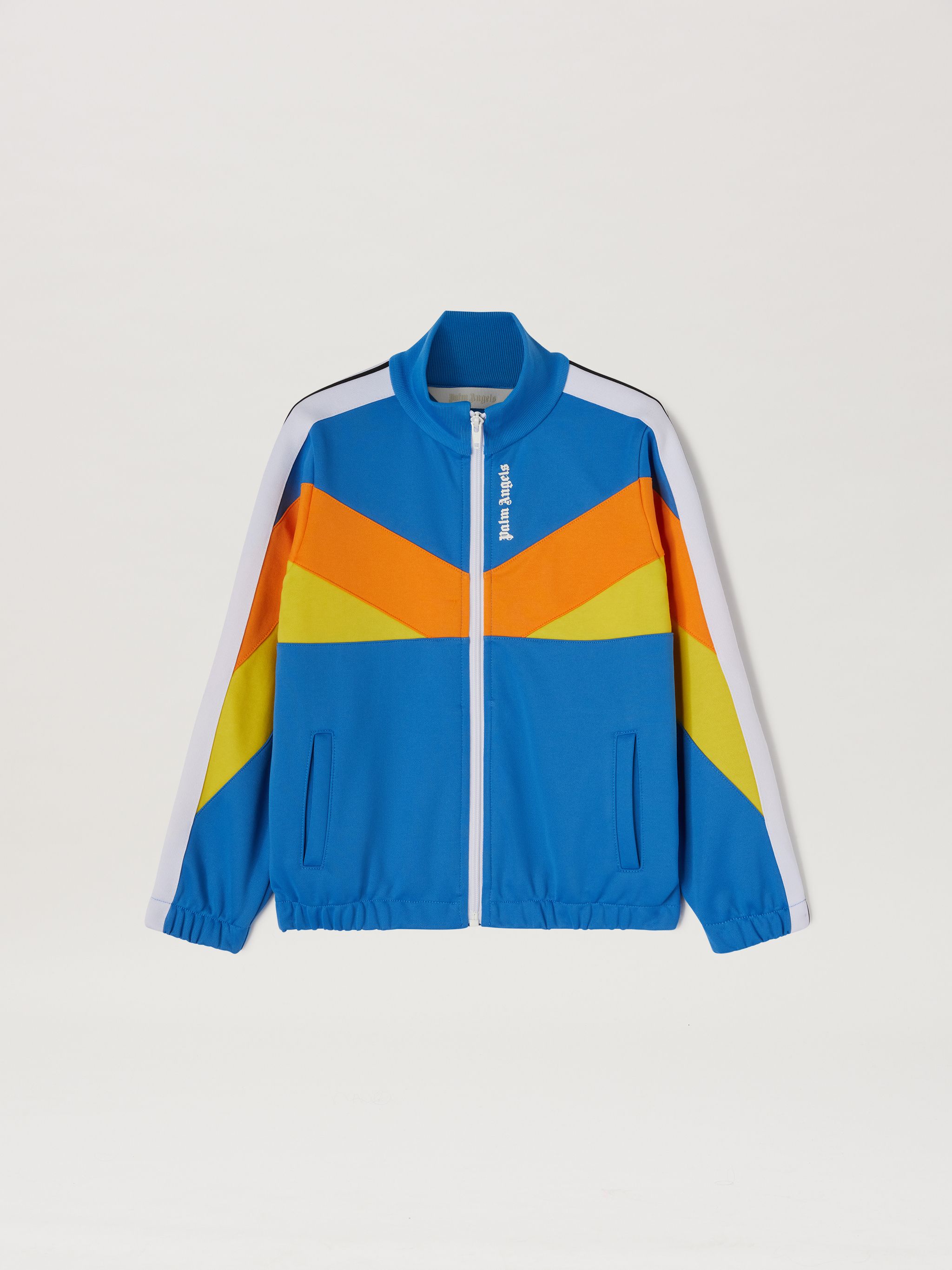 colour-block track jacket 