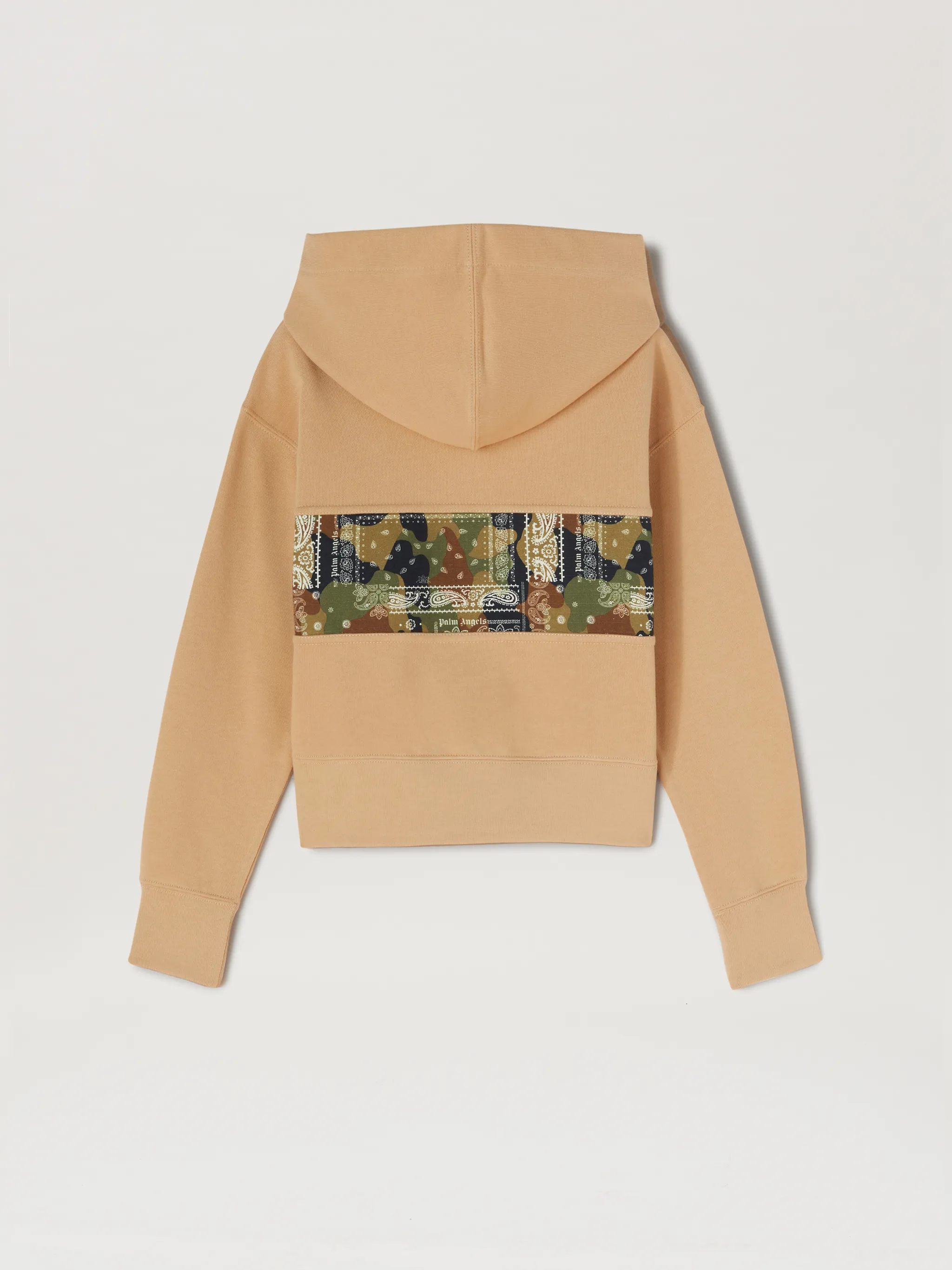 Felpa Logo Camo Con Capuccio