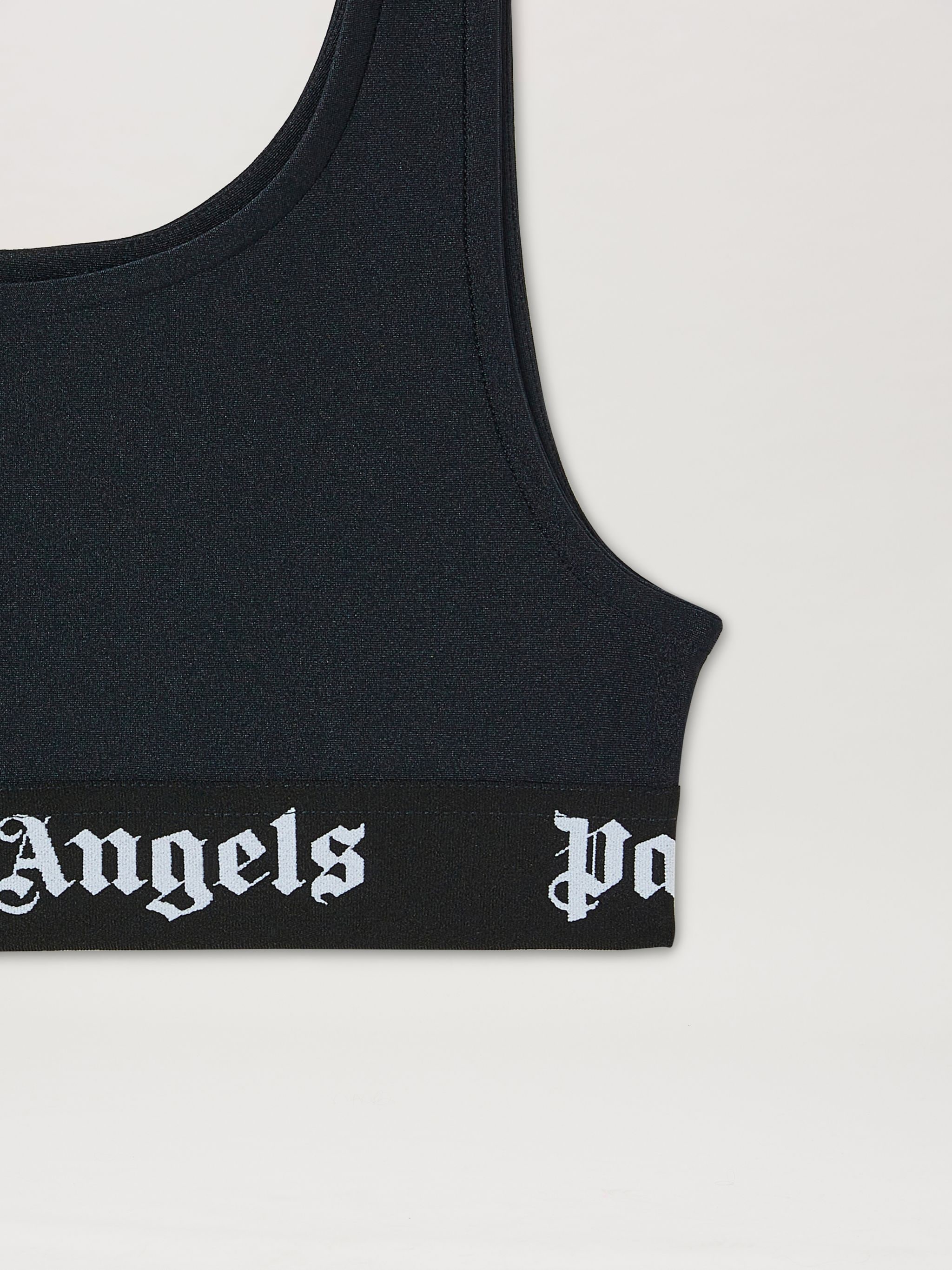 Logo Band Active Top in black - Palm Angels® Official