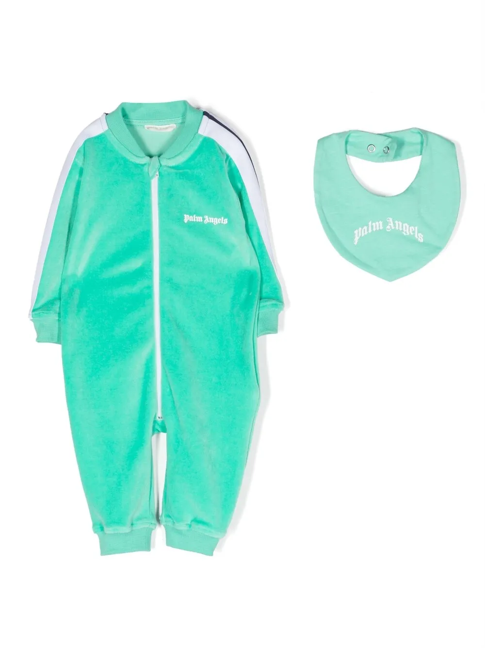 Palm Angels Kids logo-print babygrow set | Eraldo.com FR