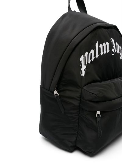 logo-print zip-fastening backpack | Palm Angels Kids | Eraldo.com