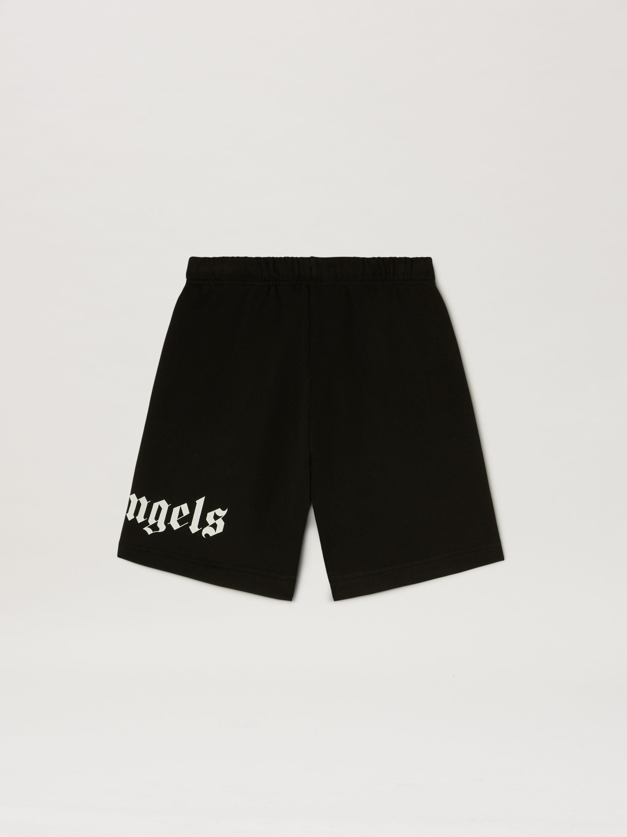 Logo Sweatshorts in black Palm Angels Official