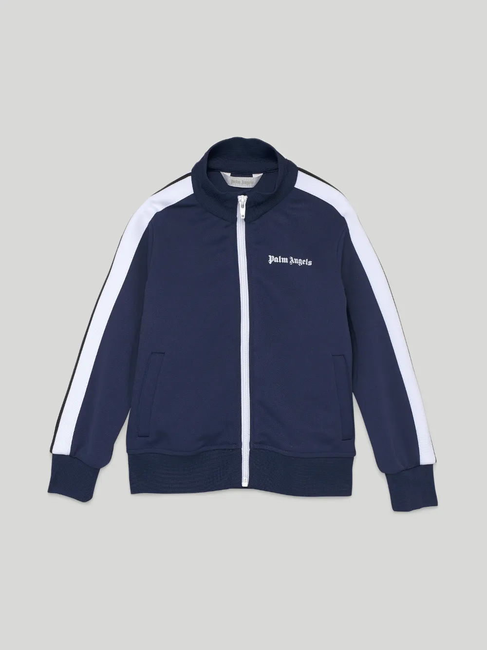 NAVY BLUE TRACK JACKET Palm Angels® Official