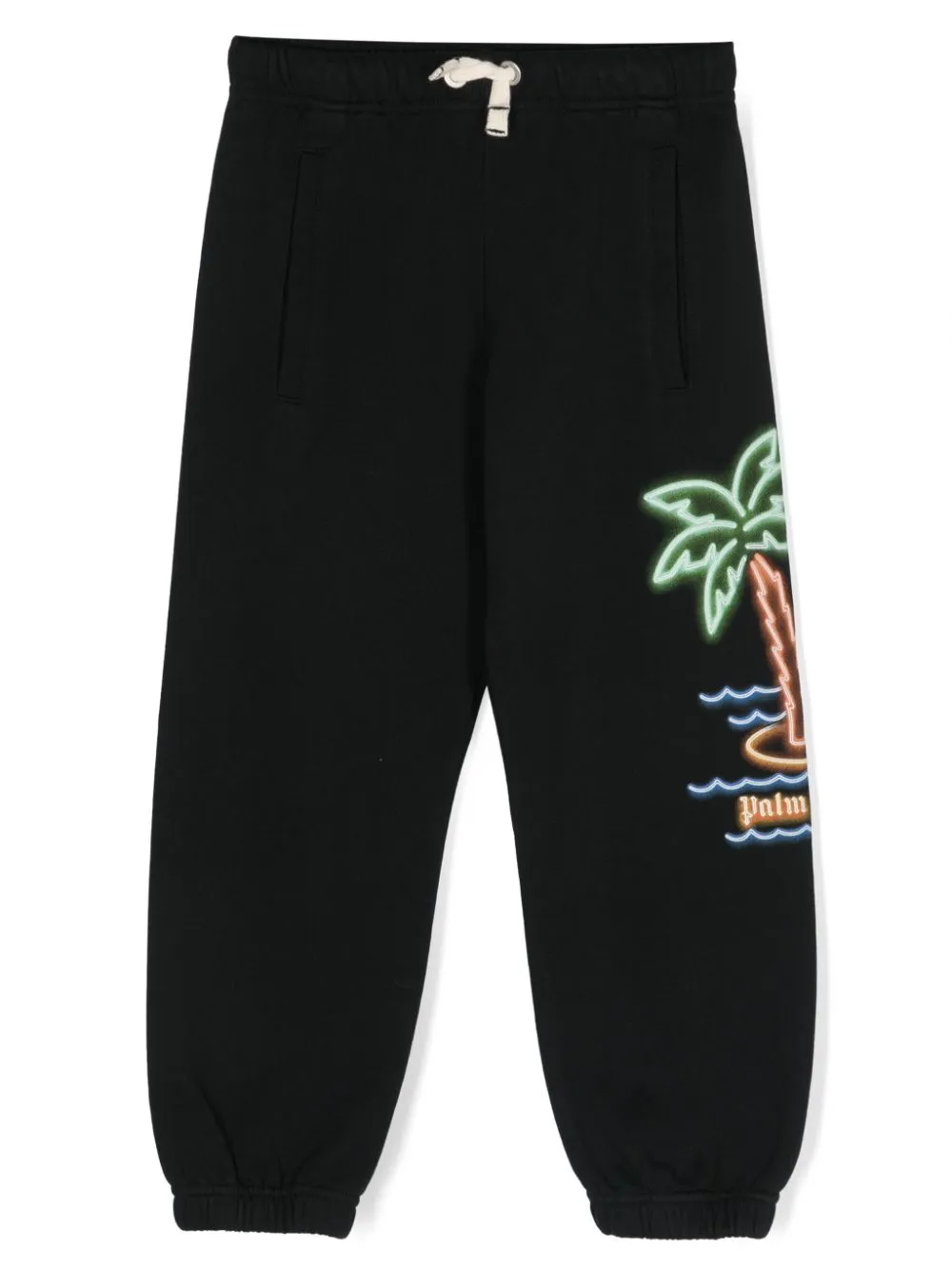 Palm Angels Kids Neon Palms track pants Eraldo US