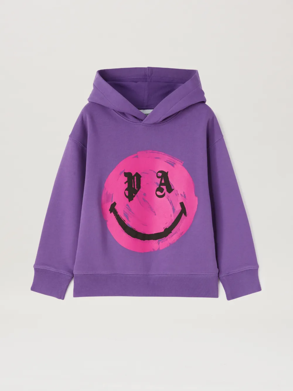 Palm Angels x Smiley Oversize Hoodie in purple Palm Angels Official