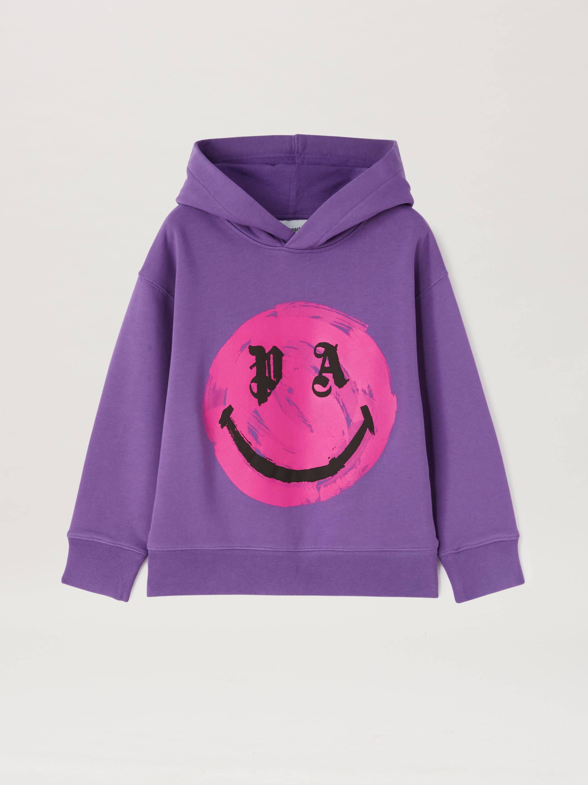 Palm angels smiley hoodie sale